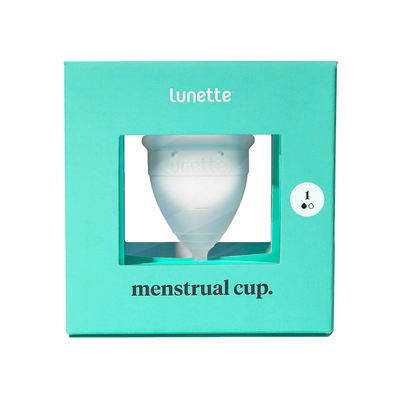 Lunette Menstrual Cup Clear Model 1 product image