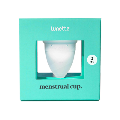 Lunette Menstrual Cup Clear Model 2 product image