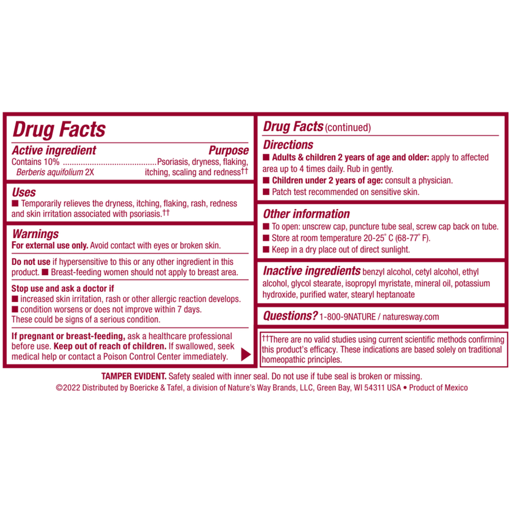 Product image for Psoriaflora Cream.
