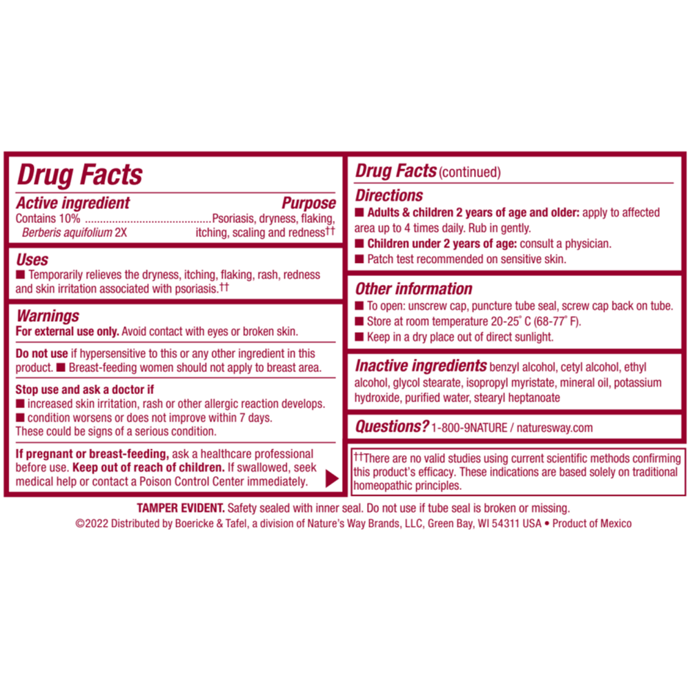 Product image for Psoriaflora Cream.