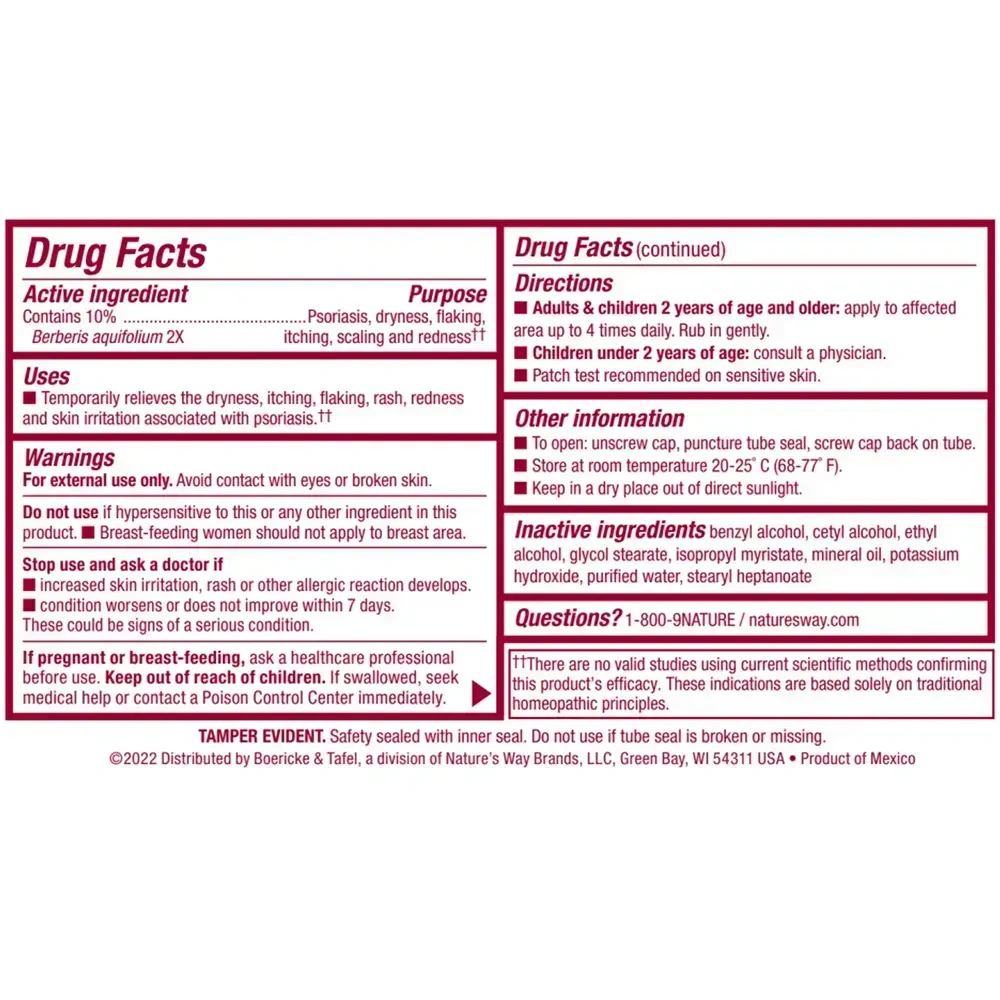 Product image for Psoriaflora Cream.