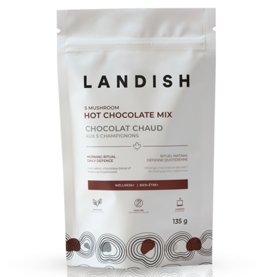 5 Mushroom Hot Chocolate Mix (135 Grams) Product image for 5 Mushroom Hot Chocolate Mix (135 Grams).
