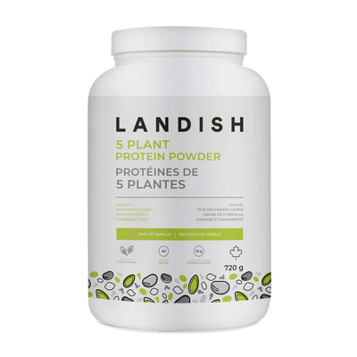 5 Plant Protein Powder (360 Grams) by Landish Foods