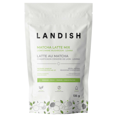 Lion's Mane Matcha Latte Mix (135 Grams) Product image for Lion's Mane Matcha Latte Mix (135 Grams).
