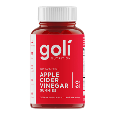Goli Apple Cider Vinegar Gummies 60 gummies