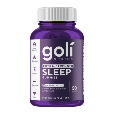 Goli Extra-Strength Sleep Gummies (50 Chewables) Product image for Goli Extra-Strength Sleep Gummies (50 Chewables). Discontinued.