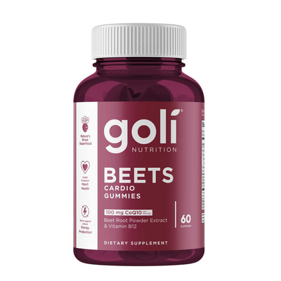 Goli Beets Cardio Gummies 60 Chewables