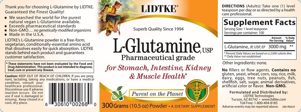 Product image for L-Glutamine IBD Powder.