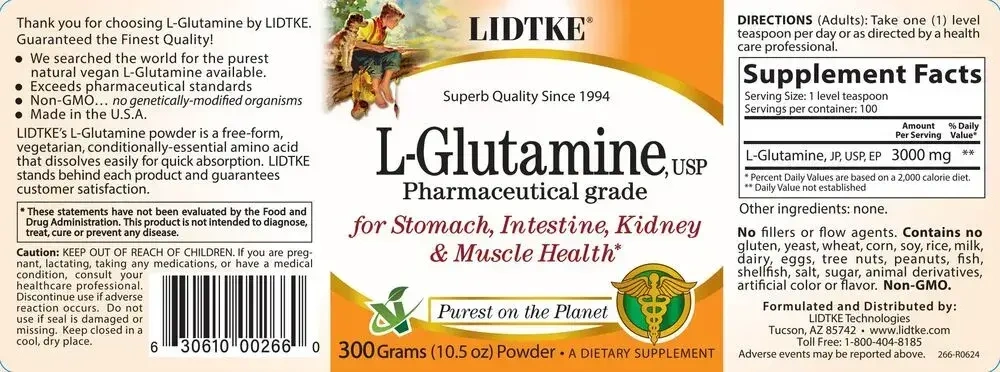Product image for L-Glutamine IBD Powder.