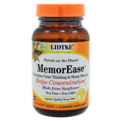 MemorEase(Phosphatidylserine)100mg 60 Softgels