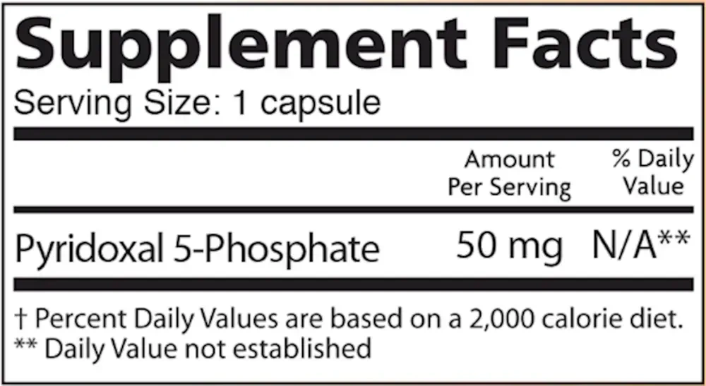 Product image for TrueB6 50mg [P-5-P].