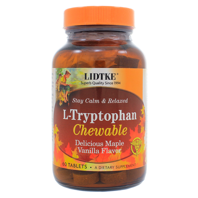 L-Tryptophan 100mg Chewable 60 tablets