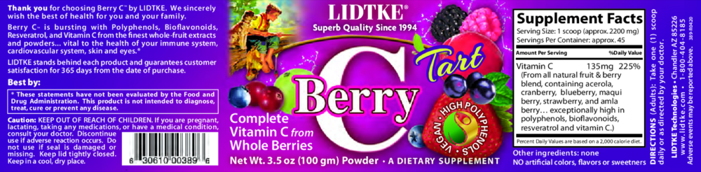 Product image for Berry-C Tart.