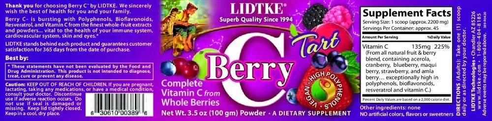 Product image for Berry-C Tart.