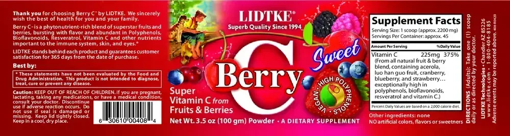 Product image for Berry-C Sweet.