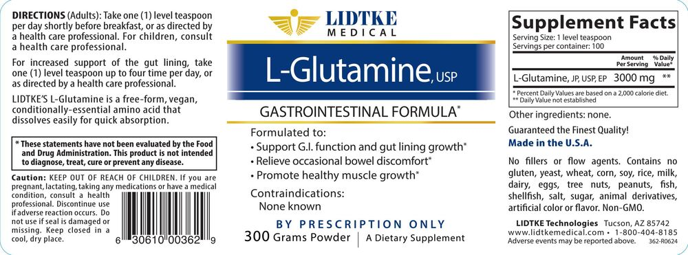Product image for L-Glutamine.