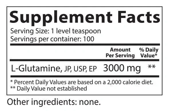 Product image for L-Glutamine.