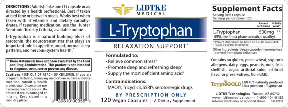 Product image for L-Tryptophan.