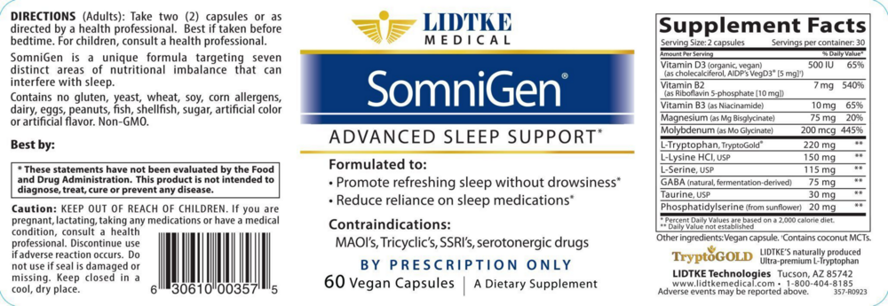 Product image for SomniGen.