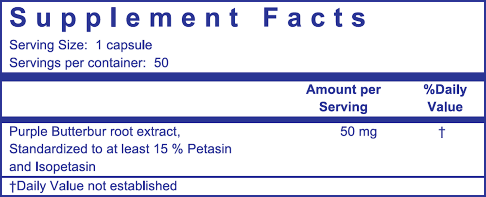 Product image for Petadolex 50mg.