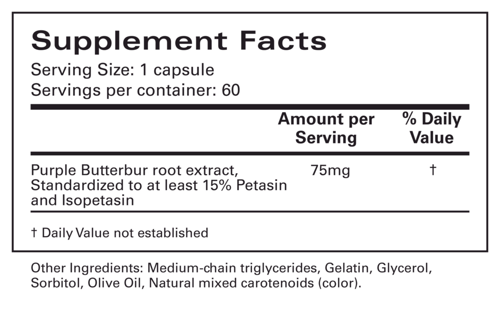 Product image for Petadolex.