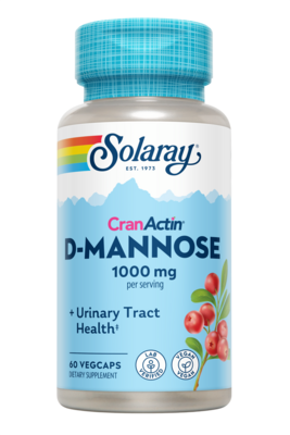 D-Mannose with CranActin Cranberry Extract 60 capsules D-Mannose with CranActin Cranberry Extract 60 capsules
