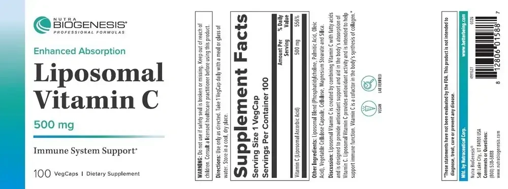 Product image for Liposomal Vitamin C.