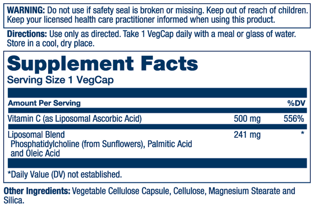Product image for Liposomal Vitamin C.