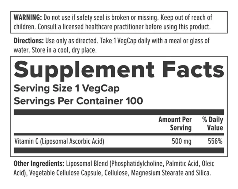 Product image for Liposomal Vitamin C.