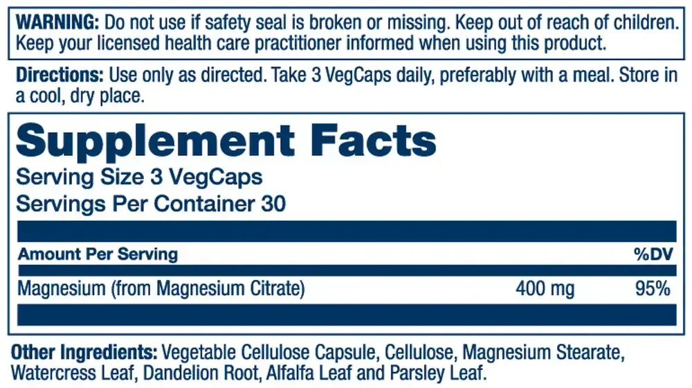 Product image for Magnesium Citrate.
