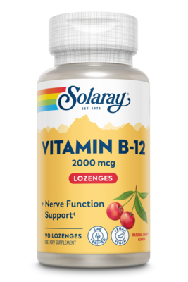 Vitamin B-12 Cherry 90 lozenges