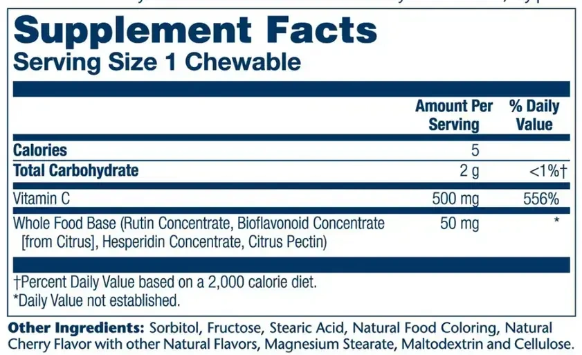 Product image for Vitamin C Cherry.