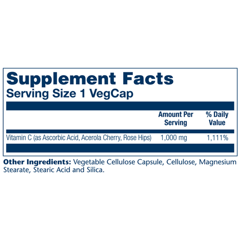 Product image for Vitamin C with Rose Hips &amp; Acerola, Two-Stage Timed-Release.