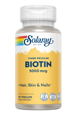 Biotin 5000 mcg Time Released 60 capsules