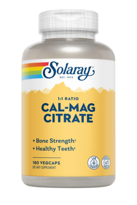 Cal Mag Citrate 1:1 180 capsules