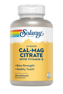 Cal Mag D-3 Citrate 2:1 180 capsules
