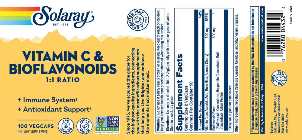 Product image for Vitamin C Bioflavonoids 1:1.