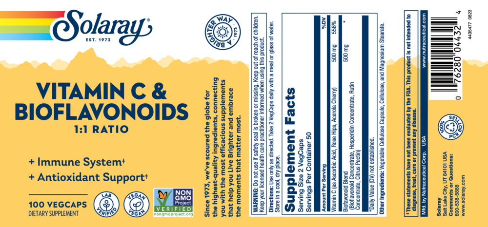 Product image for Vitamin C Bioflavonoids 1:1.