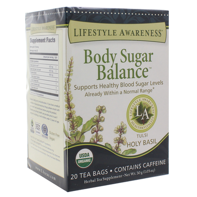 Body Sugar Balance 20 Tea Bags