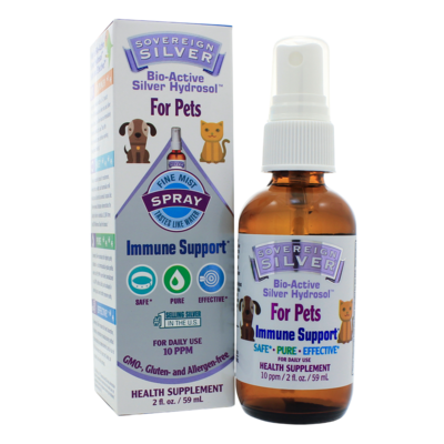 Bio-Active Silver Hydrosol Immune Pets Fine Mist Spray 2 ounces