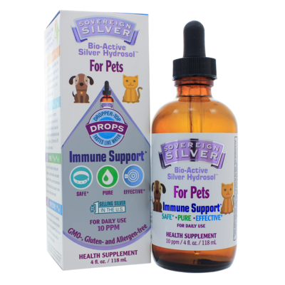 Bio-Active Silver Hydrosol Immune Pets Dropper 4 Ounces