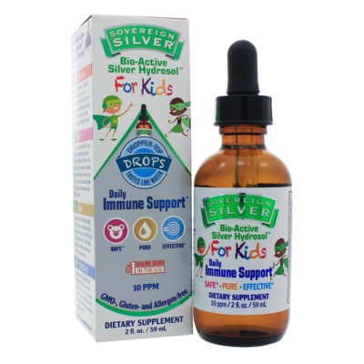 Bio-Active Silver Hydrosol Immune Kids Dropper 59 Milliliters