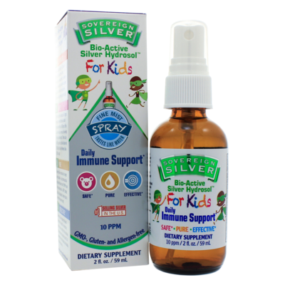 Bio-Active Silver Hydrosol Immune Kids Fine Mist Spray 59 Milliliters