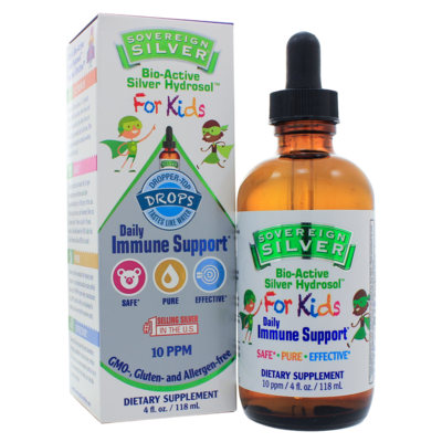 Bio-Active Silver Hydrosol Immune Kids Dropper 118 Milliliters