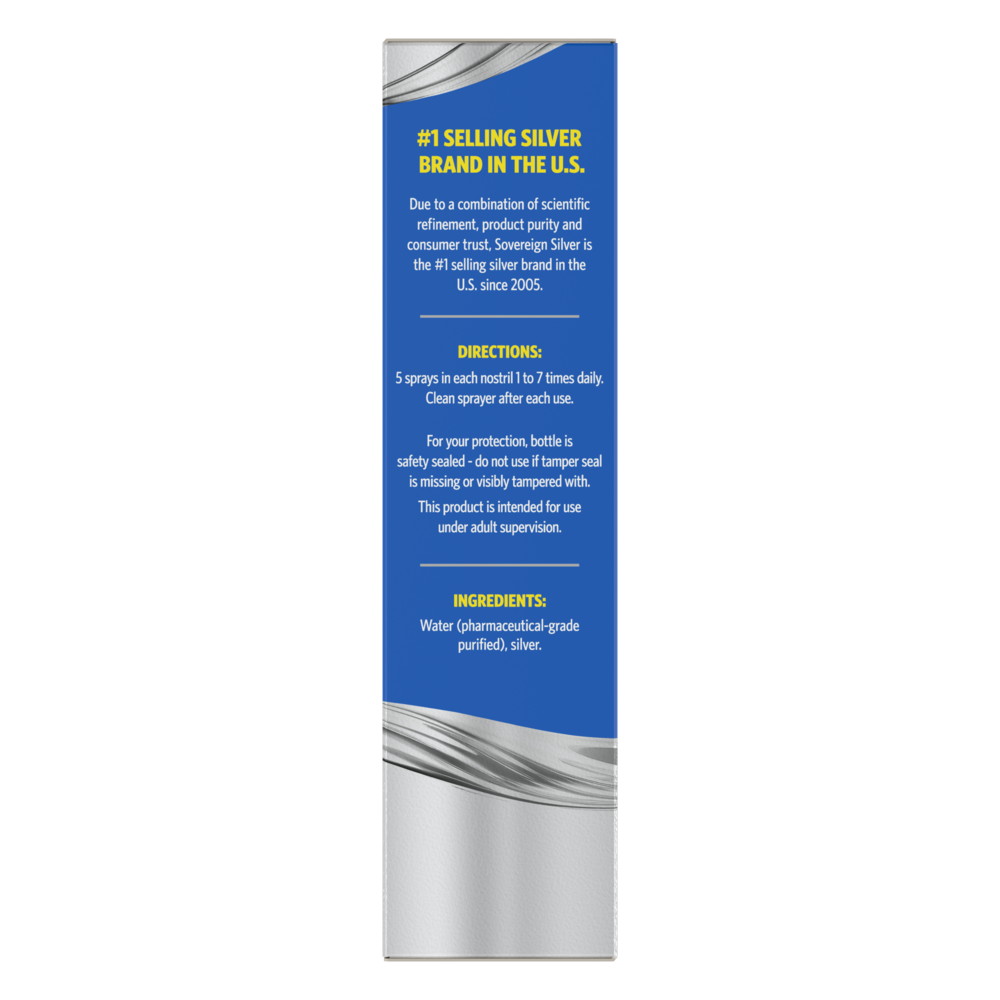 Product image for Bio-Active Silver Hydrosol Sinus Relief.