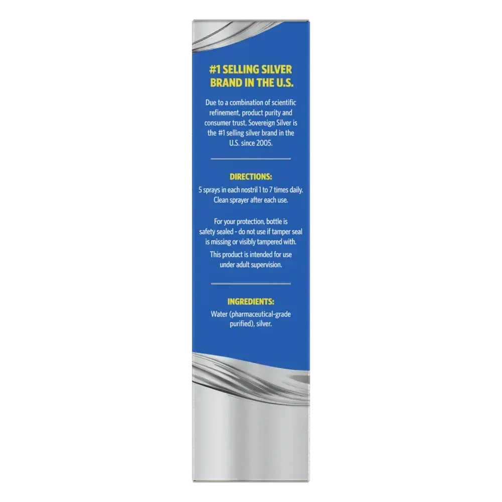 Product image for Bio-Active Silver Hydrosol Sinus Relief.