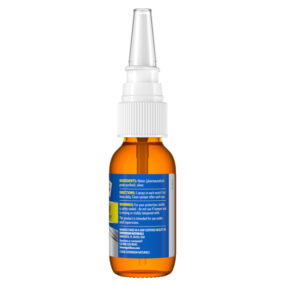 Product image for Bio-Active Silver Hydrosol Sinus Relief.