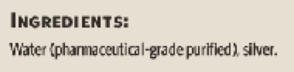 Product image for Bio-Active Silver Hydrosol Sinus Relief.