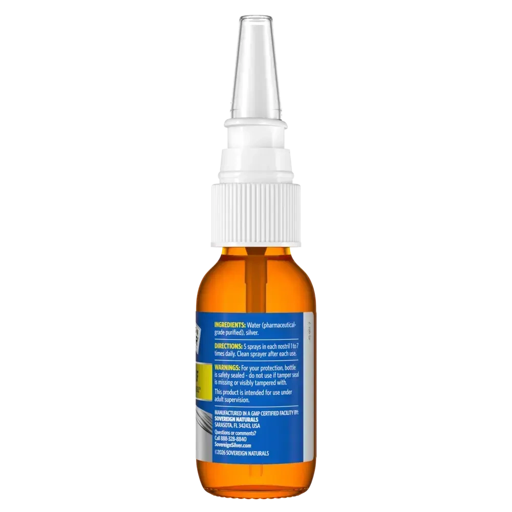 Product image for Bio-Active Silver Hydrosol Sinus Relief.