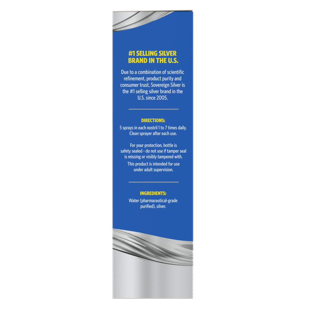 Product image for Bio-Active Silver Hydrosol Sinus Relief.